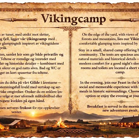 Jørundgard Vikingcamp Gæstehus Sel